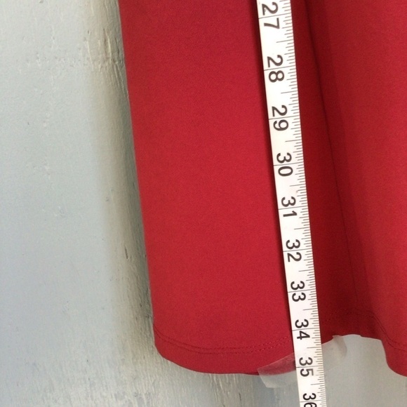 Dark red Madewell midi dress - Picture 6 of 13